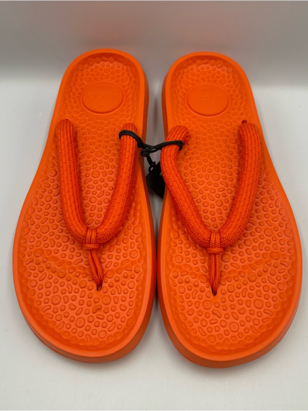 Allbirds Sugar Zeffer 2 Flip Flops Buoyant Orange "SweetFoam" Mens 11 Womens 13